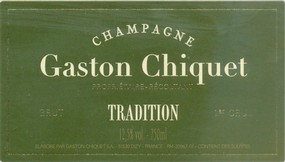 Gaston Chiquet, 'Carte Verte', Brut Tradition